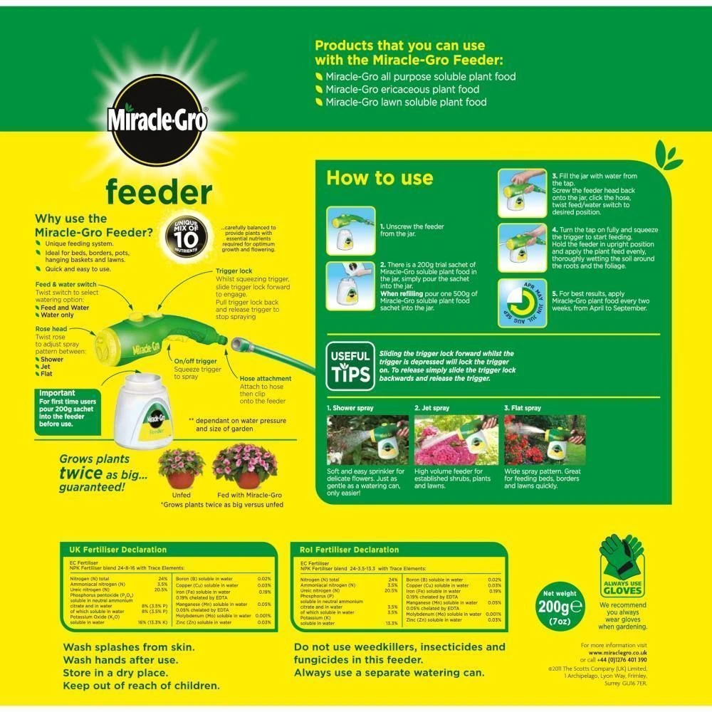 Miracle-Gro Feeder 4 Miracle-Gro Feeder - Image 2