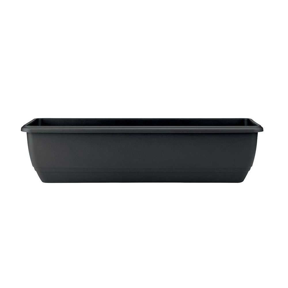 Balconniere Trough - Black 70cm 3 Balconniere Trough - Black 70cm
