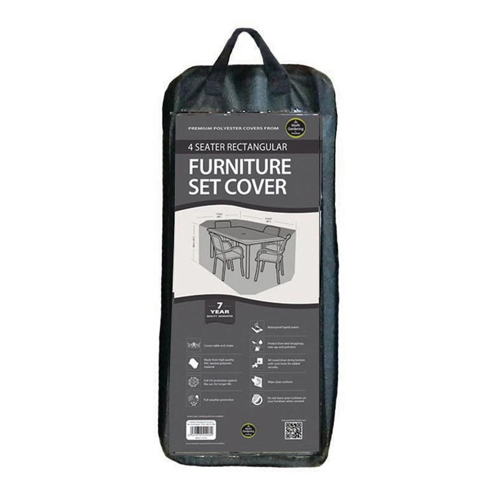 4 Seater Rectangular Furniture Set Cover 3 4 Seater Rectangular Furniture Set Cover