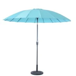 Shanghai Parasol - 2.7m - Aqua 8 Shanghai Parasol - 2.7m - Aqua -Terra Bloom Furniture Shop 10117572 Aqua Shanghai Parasol 3