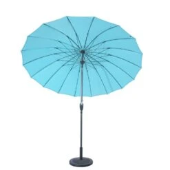 Shanghai Parasol - 2.7m - Aqua 9 Shanghai Parasol - 2.7m - Aqua -Terra Bloom Furniture Shop 10117572 Aqua Shanghai Parasol 4