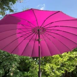 Shanghai Parasol - 2.7m - Fuchsia