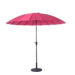 Shanghai Parasol - 2.7m - Fuchsia 8 Shanghai Parasol - 2.7m - Fuchsia -Terra Bloom Furniture Shop 10117574 Fuchsua Shanghai Parasol 3