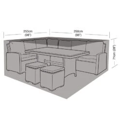Small Square Casual Dining Set Cover -Terra Bloom Furniture Shop 10124698 W1640 Small Square Casual Dining Set 2