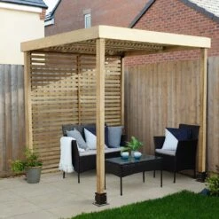 Direct - Modular Pergola With 1 Side Set