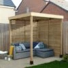 Direct - Modular Pergola With 2 Sides Set 1 Direct - Modular Pergola With 2 Sides Set -Terra Bloom Furniture Shop 10236418 MOPERG2PPK