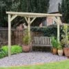 Direct - Slatted Corner Pergola -Terra Bloom Furniture Shop 10236422 SCP90 1