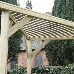 Direct - Slatted Corner Pergola -Terra Bloom Furniture Shop 10236422 SCP90 4