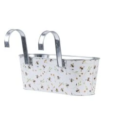 Bee Print Planters With Hooks -Terra Bloom Furniture Shop 1024582720 20BEE038 06