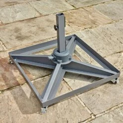 Bramblecrest - Steel Side Post Parasol Base With Wheels 9 Bramblecrest - Steel Side Post Parasol Base With Wheels -Terra Bloom Furniture Shop 10256956 PBSW1 3