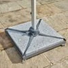 Bramblecrest - Steel Side Post Parasol Base With Wheels 1 Bramblecrest - Steel Side Post Parasol Base With Wheels -Terra Bloom Furniture Shop 10256956 PBSW1 GBGY3 2