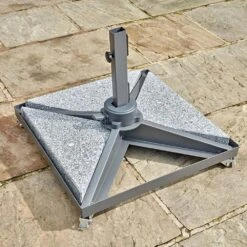 Bramblecrest - Steel Side Post Parasol Base With Wheels 8 Bramblecrest - Steel Side Post Parasol Base With Wheels -Terra Bloom Furniture Shop 10256956 PBSW1 GBGY3 3