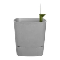 Elho Greensense Aqua Care Planter - Light Concrete 30cm -Terra Bloom Furniture Shop 1027643620 201027643920 20Greensense20Aqua20Care20square20concrete201 1
