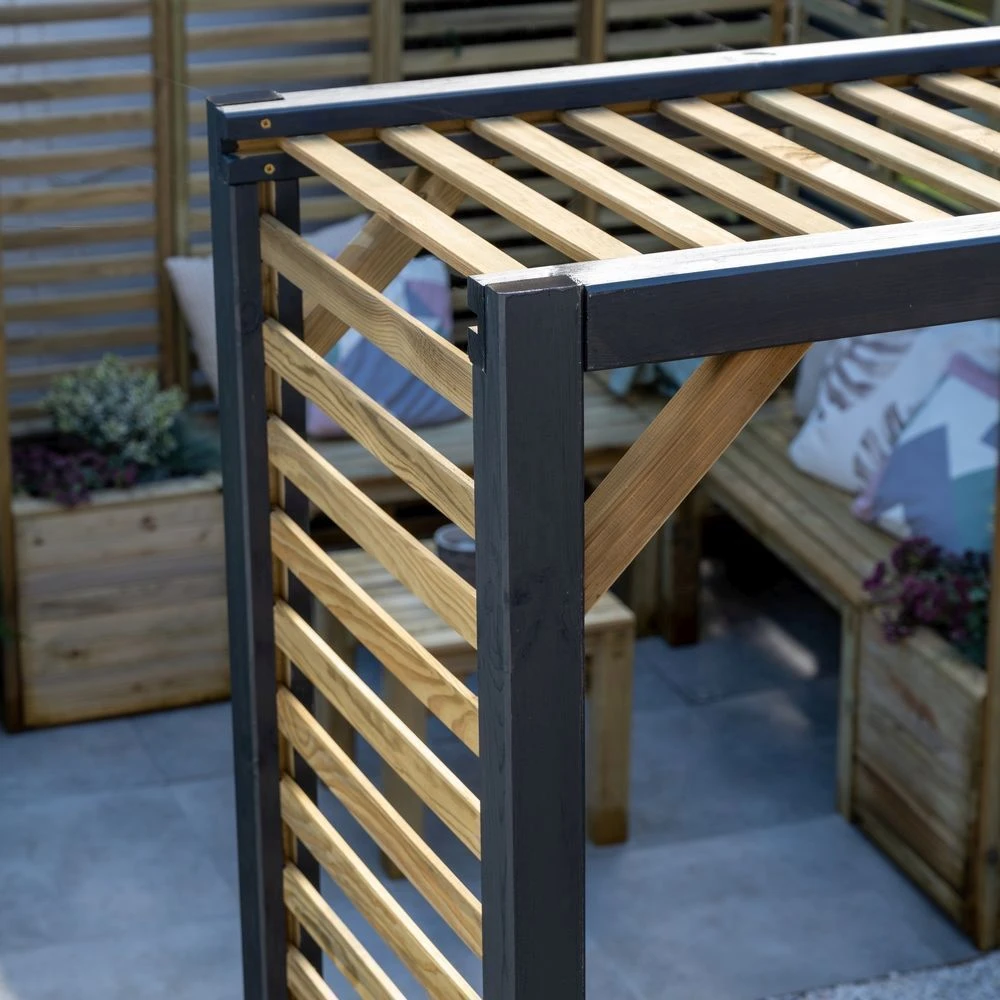 Slatted Garden Arch 4 Slatted Garden Arch - Image 2