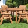 Charles Taylor - Four Seater Circular Set - Garden Furniture