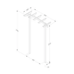 Direct - Hanbury Dome Top Arch -Terra Bloom Furniture Shop 1028826620 20HANDTA 4