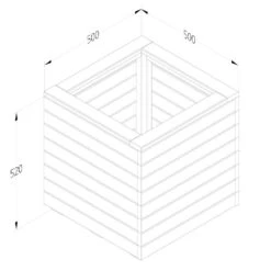 Forest Direct - Forest Modular Bench And Trellis Garden Seating Set - Garden Furniture 21 Forest Direct - Forest Modular Bench And Trellis Garden Seating Set - Garden Furniture -Terra Bloom Furniture Shop 1028860220 20MODSEAT1 10