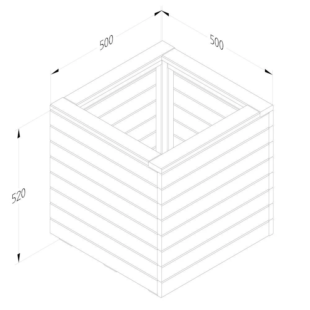 Forest Direct - Forest Modular Bench And Trellis Garden Seating Set - Garden Furniture 11 Forest Direct - Forest Modular Bench And Trellis Garden Seating Set - Garden Furniture - Image 9