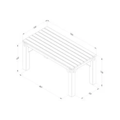 Forest Direct - Forest Modular Corner Bench And Trellis Garden Seating Set - Garden Furniture 22 Forest Direct - Forest Modular Corner Bench And Trellis Garden Seating Set - Garden Furniture -Terra Bloom Furniture Shop 1028860420 20MODSEAT3 12