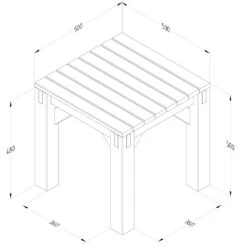Forest Direct - Forest Modular Corner Bench And Trellis Garden Seating Set - Garden Furniture 20 Forest Direct - Forest Modular Corner Bench And Trellis Garden Seating Set - Garden Furniture -Terra Bloom Furniture Shop 1028860420 20MODSEAT3 13